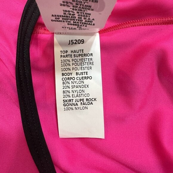CURTAIN CALL Dance Dress Costume Girls Size CLA Pink Black Leotard Barbie-Core - Picture 11 of 16